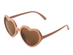 Lil Atelier heart sunglasses peach whip UV400  